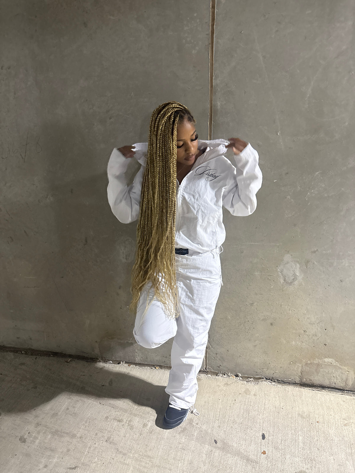 "Ready for war"Tracksuit
