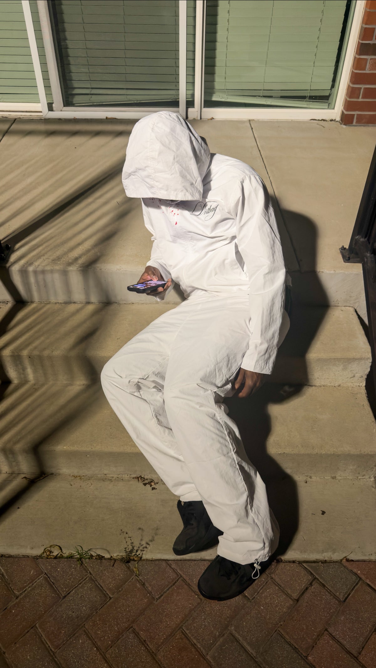 "Ready for war"Tracksuit