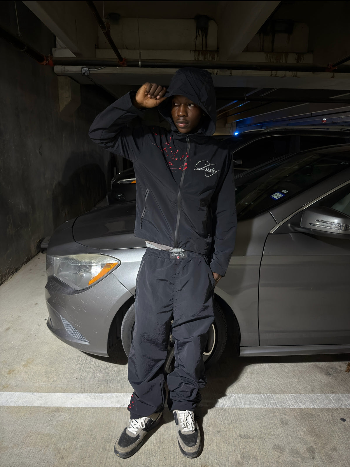 "Ready for war"Tracksuit